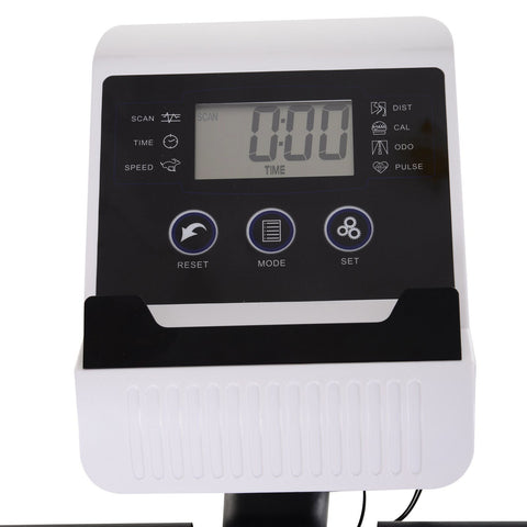 Rootz hometrainer - wit - staal, buikspieren - 19,68 cm x 39,76 cm x 47,24 cm