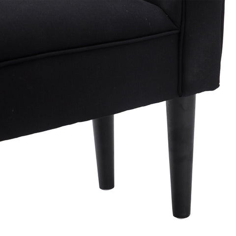 Rootz BedBench - Black - Engineered Wood, Foam - 40.15 cm x 12.2 cm x 20.07 cm