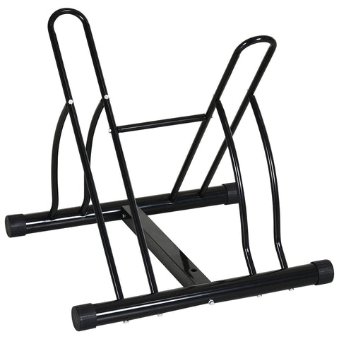 Rootz Universal Bicycle Stand - Black - Metal - 23.62 cm x 21.25 cm x 22.44 cm