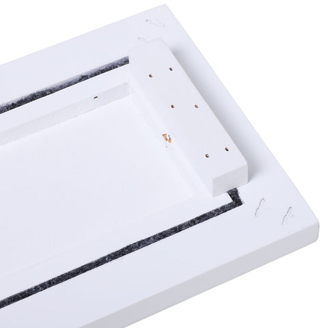 Rootz Hundetreppe – Wit – Dennenhout, Nadelfilz – 15,94 cm x 17,51 cm x 14,96 cm