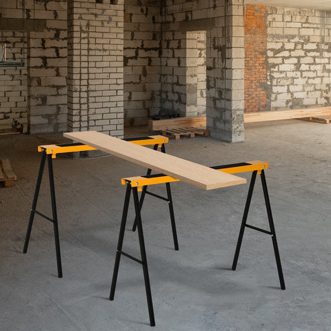 Rootz Werkbok - Oranje, Zwart - Staal - 39,17 cm x 19,68 cm x 30,7 cm