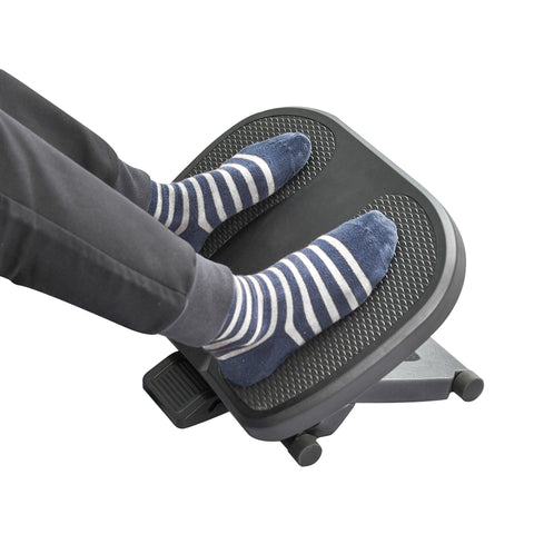 Rootz Footrest Footrest - Black - Hips - 17.71 cm x 13.38 cm x 6.49 cm