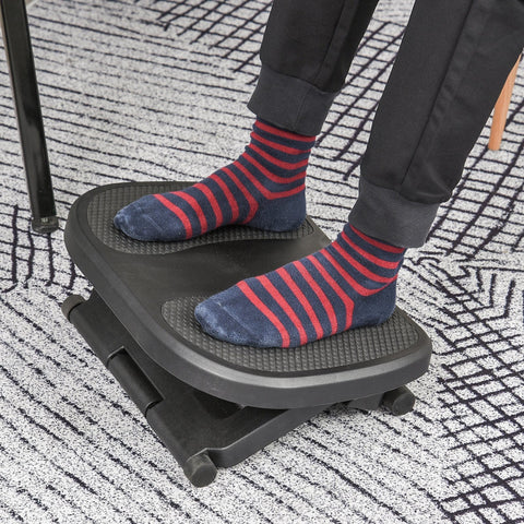 Rootz Footrest Footrest - Black - Hips - 17.71 cm x 13.38 cm x 6.49 cm