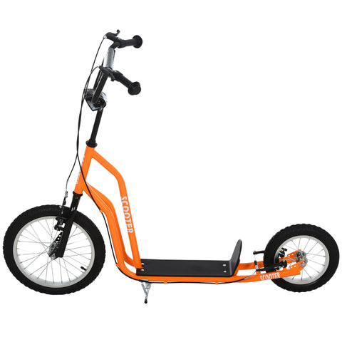 Rootz Scooter - Orange - Steel, Aluminium, Rubber - 53.14 cm x 22.83 cm x 37 cm