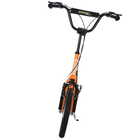 Rootz Scooter - Orange - Steel, Aluminium, Rubber - 53.14 cm x 22.83 cm x 37 cm