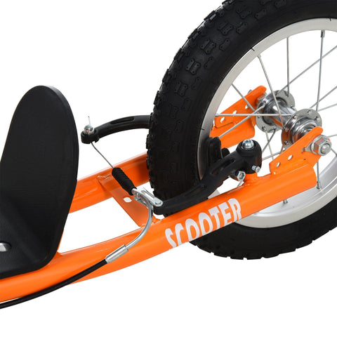 Rootz Scooter - Orange - Steel, Aluminium, Rubber - 53.14 cm x 22.83 cm x 37 cm