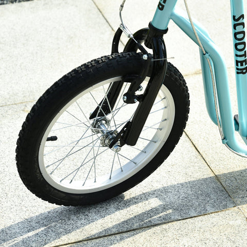 Rootz Scooter - Blue - Steel, Aluminium, Rubber - 53.14 cm x 22.83 cm x 37 cm