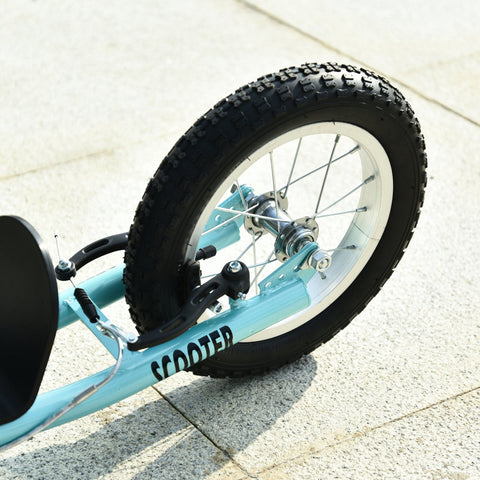 Rootz Scooter - Blue - Steel, Aluminium, Rubber - 53.14 cm x 22.83 cm x 37 cm