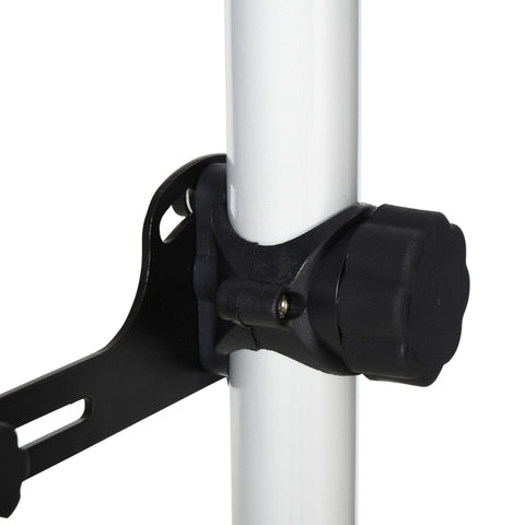 Rootz Fietshouder - Zilver - Aluminiumlegering, IJzer, Nylon - 4.72cm x 4.72cm x 157.48cm