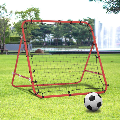Rootz Voetbal Rebounder - Rood, Zwart - Stof, Metaal - 37,79 cm x 31,49 cm x 37,79 cm