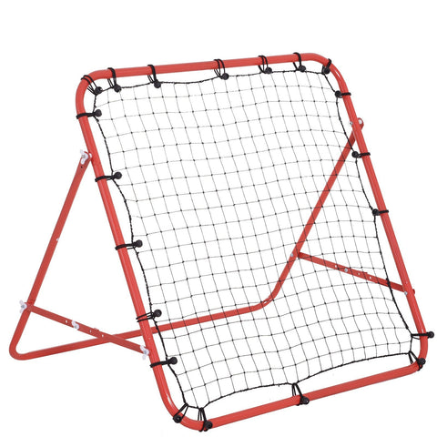 Rootz Voetbal Rebounder - Rood, Zwart - Stof, Metaal - 37,79 cm x 31,49 cm x 37,79 cm