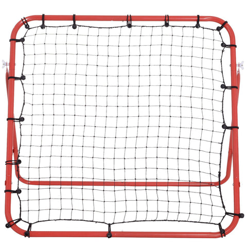 Rootz Voetbal Rebounder - Rood, Zwart - Stof, Metaal - 37,79 cm x 31,49 cm x 37,79 cm