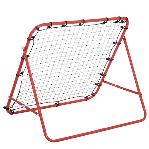 Rootz Voetbal Rebounder - Rood, Zwart - Stof, Metaal - 37,79 cm x 31,49 cm x 37,79 cm