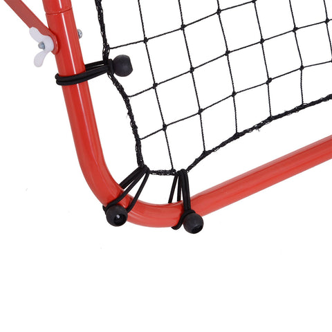 Rootz Voetbal Rebounder - Rood, Zwart - Stof, Metaal - 37,79 cm x 31,49 cm x 37,79 cm