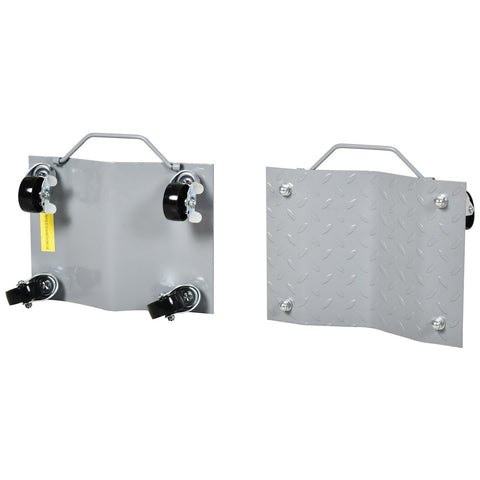 Rootz manoeuvreerkrikken - grijs - staal - 15,94 cm x 11,81 cm x 5,31 cm