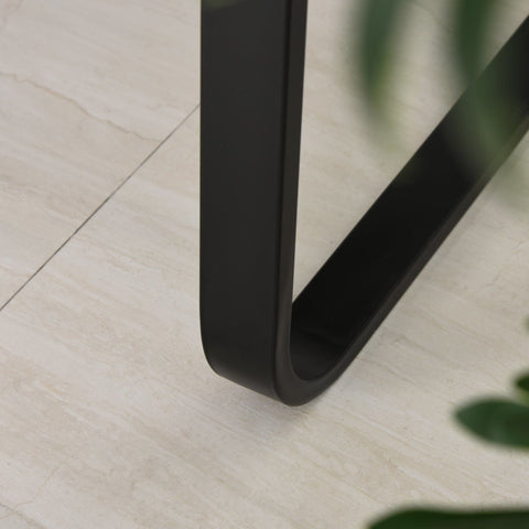 Rootz Desktop Computer - Black, Brown - Chipboard, Steel - 47.24 cm x 23.62 cm x 29.33 cm