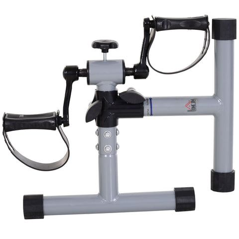 Rootz Mini Hometrainer Fietspedaal - Zilver, Grijs - Staal, Tpr - 12.99 cm x 13.38 cm x 12.59 cm