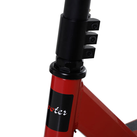Rootz Scooter - Black, Red - Aluminium, Iron, Pu - 26.77 cm x 18.58 cm x 33.85 cm