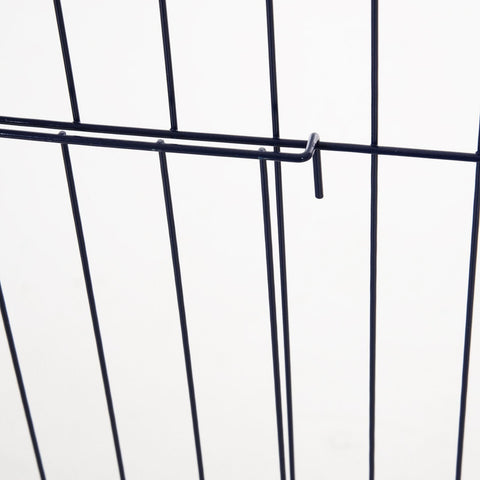 Rootz Puppy Fence - Colorful - Metal - 47.24 cm x 47.24 cm x 23.62 cm