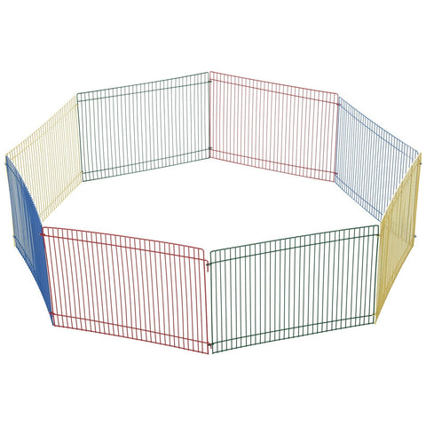 Rootz Animal Fence - Colorful - Metal - 27.16 cm x 27.16 cm x 9.05 cm