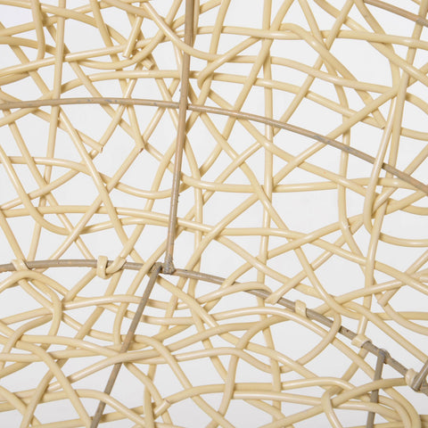 Rootz Cat House With Cushions - Beige - PVC, Metal, Linen - 22.05 cm x 22.05 cm x 13.78 cm