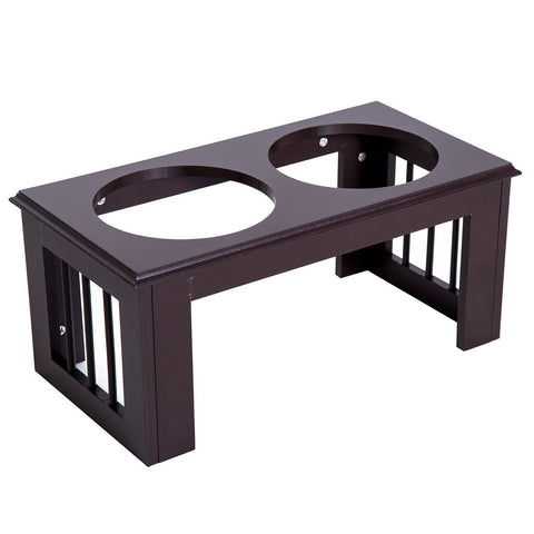 Rootz Feeder - Black - Steel, Mdf - 22.99 cm x 12.01 cm x 10 cm