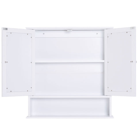 Rootz Spiegelschrank – Weiß – Holzwerkstoff, Spiegel, Glas – 22,04 cm x 5,11 cm x 22,83 cm