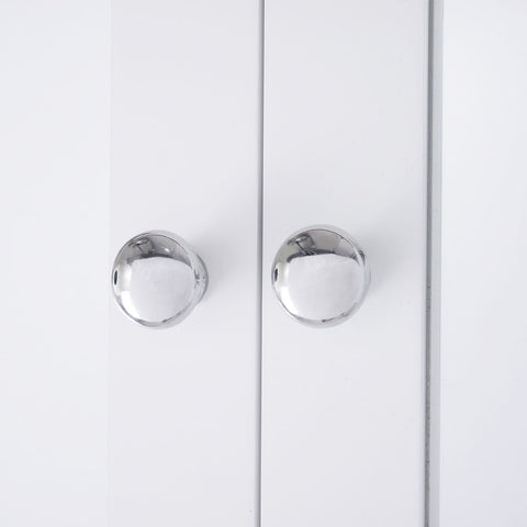 Rootz Spiegelschrank – Weiß – Holzwerkstoff, Spiegel, Glas – 22,04 cm x 5,11 cm x 22,83 cm