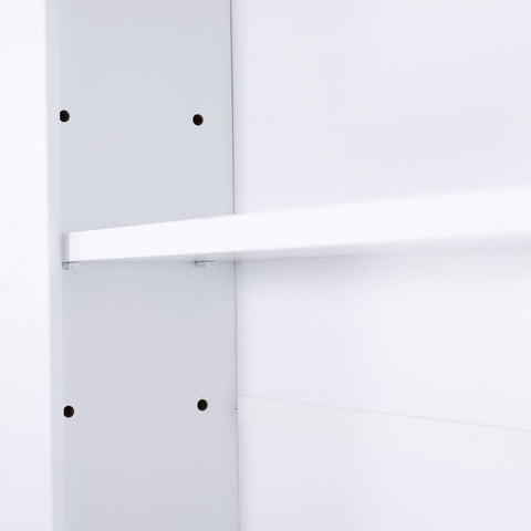 Rootz Spiegelschrank – Weiß – Holzwerkstoff, Spiegel, Glas – 22,04 cm x 5,11 cm x 22,83 cm