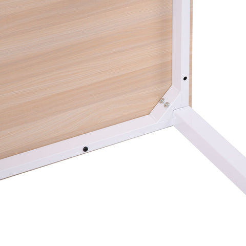 Rootz Bureau - Weiß - Metall, Mdf - 47,24 cm x 23,62 cm x 29,92 cm