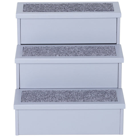 Rootz Hondentrap - Grijs - Hout, Naaldvilt - 15,94 cm x 17,52 cm x 14,96 cm