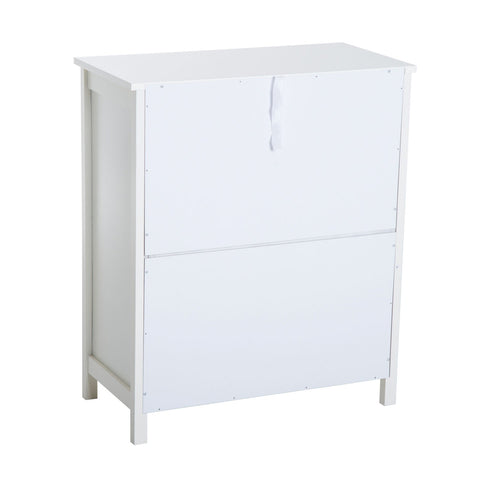 Rootz DressoirKast - Wit - Hout, Mdf - 26,77 cm x 13,39 cm x 31,5 cm