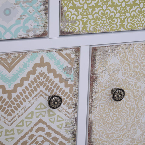 Rootz DressoirKast - Wit - Hout, Mdf - 26,77 cm x 13,39 cm x 31,5 cm