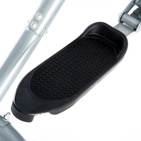 Rootz elliptische trainer - zilver, zwart - staal, buikspieren, Eva - 37,79 cm x 23,62 cm x 59,84 cm