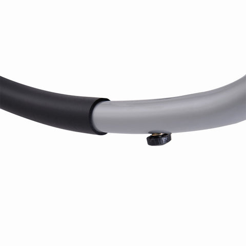 Rootz Rocking Chair with Cushion - Black - Aluminium, Textilene - 47.24 cm x 24.01 cm x 34.64 cm