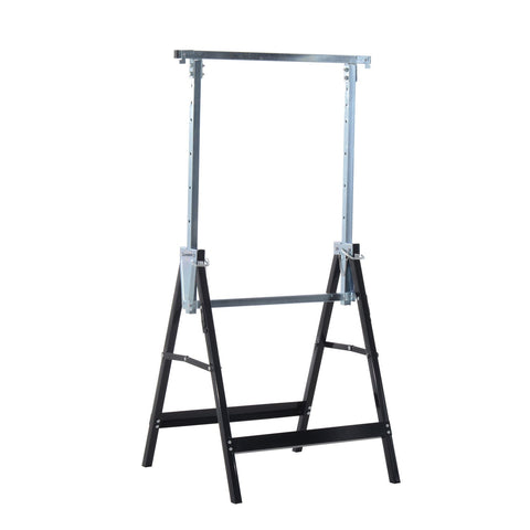 Rootz Steiger Trestle - Black - Q195, Steel - 78.5 cm x 12.5 cm x 19.5 cm