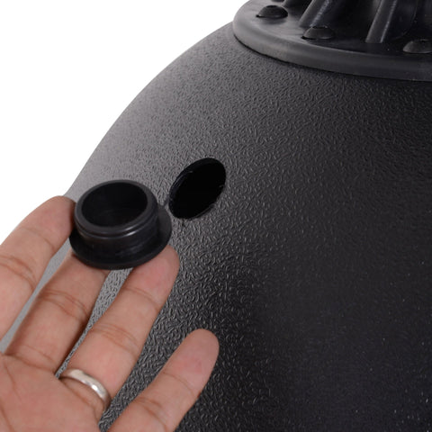 Rootz Free Standing Punching Bag - White, Red - Hdpe, Pvc, Epe - 19.69cm x 19.69cm x 64.96cm