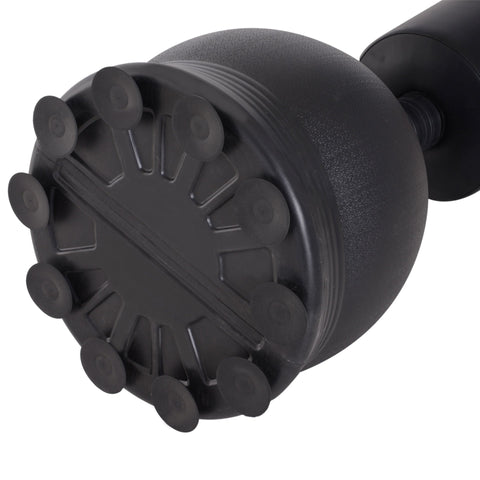 Rootz Free Standing Punching Bag - White, Red - Hdpe, Pvc, Epe - 19.69cm x 19.69cm x 64.96cm