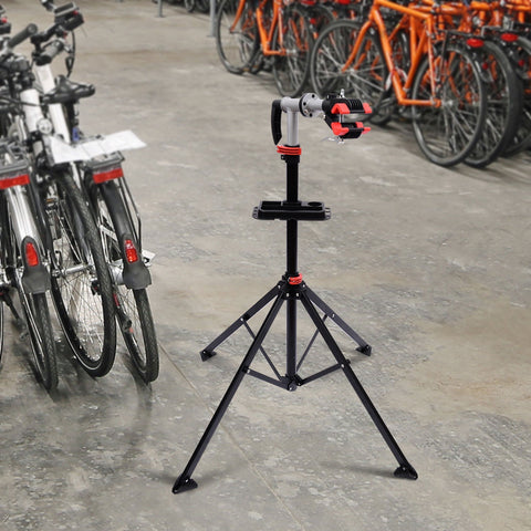 Rootz Bicycle Assembly Stand - Black - Steel - 39.37 cm x 39.37 cm x 70.87 cm