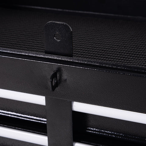 Rootz Workshop Trolley Tool - Black - Metal - 20.67 cm x 11.02 cm x 41.14 cm