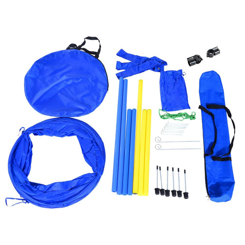 Rootz Dog Training Set - Yellow, Blue - Pe, Polyester - 58.27 cm x 23.62 cm x 23.62 cm