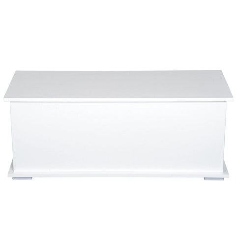 Rootz Kist met Scharnier - Wit - Spaanplaat - 15.74 cm x 39.37 cm x 15.74 cm