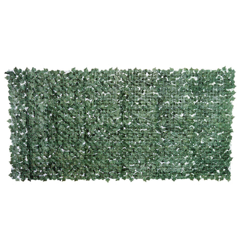 Künstliche Hecke von Rootz – Grün – Stoff, Pe – 118,11 cm x 59,05 cm x cm
