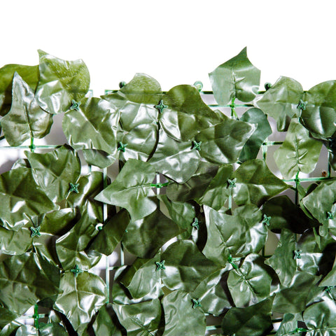 Künstliche Hecke von Rootz – Grün – Stoff, Pe – 118,11 cm x 59,05 cm x cm