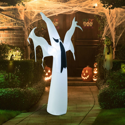 Rootz Halloween-Dekoration – Weiß – Polyester, Stoff – 51,18 cm x 11,81 cm x 70,87 cm