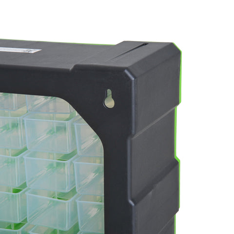 Rootz Assortment box - Green - Plastic - 6.3 cm x 14.96 cm x 18.7 cm