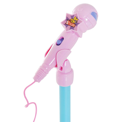 Rootz Children's Microphone Standing - Pink - Abs - 10.63 cm x 10.63 cm x 43.32 cm