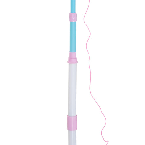 Rootz Children's Microphone Standing - Pink - Abs - 10.63 cm x 10.63 cm x 43.32 cm