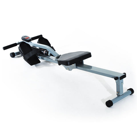 Rootz Roeitrainer - Grijs, Zwart - Staal, PVC - 51,18 cm x 18,7 cm x 26,38 cm