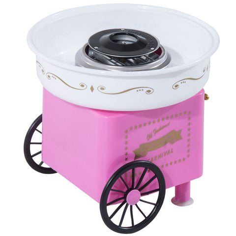 Rootz Candy Floss Machine - Roze - IJzer, Aluminium, Pp - 11.81 cm x 11.81 cm x 11.02 cm
